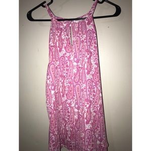 Violet + Claire Paisley tank top (TJ Maxx) size XL